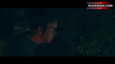 3. Nicky Whelan Swims Topless in Pool – Inconceivable