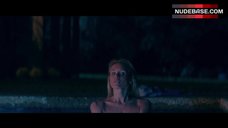 6. Nicky Whelan Swims Topless in Pool – Inconceivable