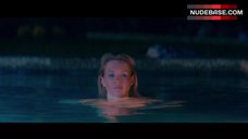 7. Nicky Whelan Swims Topless in Pool – Inconceivable