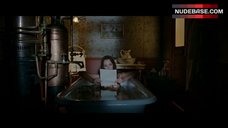 9. Louise Bourgin Boobs Scene in Bathtub – Les Aventures Extraordinaires D'Adele Blanc-Sec