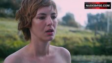 3. Louise Bourgin Full Frontal Nude – I Am A Soldier