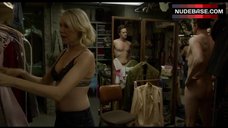 2. Naomi Watts Shows Sexy Bra in Locker Room – Birdman
