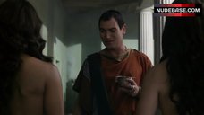 6. Jessica Grace Smith Bare Boobs and Butt – Spartacus: Gods Of The Arena