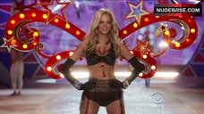 8. Erin Heatherton in Lingerie and Stockings– The Victoria'S Secret Fashion Show 2012