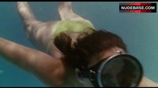 2. Brooke Adams in Yellow Bikini Underwater – Shock Waves