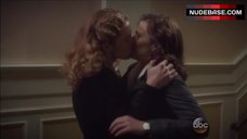 6. Bridget Regan Lesbian Kiss – Agent Carter