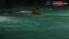 4. Jemima Kirke Nude in Pool – Girls