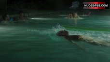 7. Jemima Kirke Nude in Pool – Girls