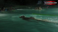 9. Jemima Kirke Nude in Pool – Girls
