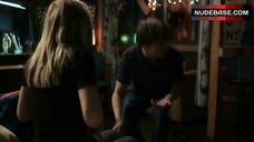 2. Britt Robertson Underwear Scene – Cherry