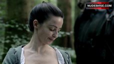 4. Laura Donnelly Boobs Scene – Outlander