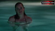 10. Ruth Wilson Swim in Hot Bikini – The Affair