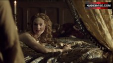 9. Holliday Grainger Nude in Bed – The Borgias