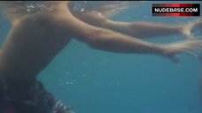 3. Dena Kollar Topless in Pool – Costa Rican Summer