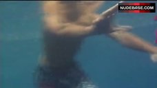 6. Dena Kollar Topless in Pool – Costa Rican Summer
