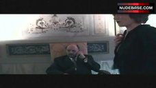 1. Stefania Rocca Exposed Boobs – Hotel