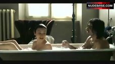 1. Stefania Rocca Gets Out of Bath Nude – Viol@