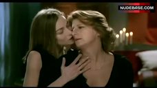 1. Stefania Rocca Sweet Lesbian Kissing – Don'T Tell