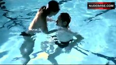 10. Asia Argento Topless in Pool– New Rose Hotel