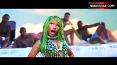 7. Nicki Minaj Hot in Swimsuit – Super Bass