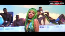 9. Nicki Minaj Hot in Swimsuit – Super Bass