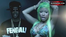 4. Nicki Minaj in Bikini – Beez In The Trap