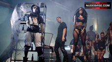 4. Nicki Minaj in Sexy Black Lingerie – Only