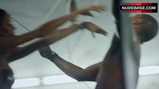 7. Nicki Minaj in Sexy Black Lingerie – Only