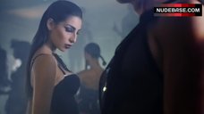 9. Nicki Minaj in Sexy Black Lingerie – Only