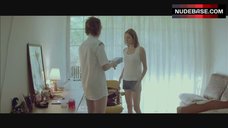 8. Anna Kalaitzidou Shows Pussy in Lesbian Scene – Dogtooth