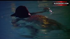 8. Emmy Rossum Nude in Pool – Shameless