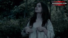 1. Hayley Atwell Bare Tits and Butt Outdoor – The Pillars Of The Earth