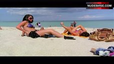 6. Jenni Jwoww Farley Hot in Bikini on Beach – Jersey Shore