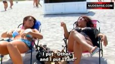 7. Nicole Snooki Polizzi Sunbathing in Bikini – Jersey Shore
