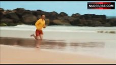 3. Sharni Vinson Runs on Beach in Bikini – Bait