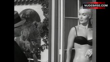 4. Shirley Eaton in Sexy Black Bikini – The Girl Hunters