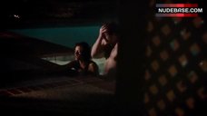6. Mayra Leal Sex in Pool – Playing House