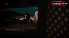 8. Mayra Leal Sex in Pool – Playing House