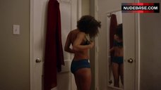 9. Gugu Mbatha-Raw Sexy in Lingerie – Easy