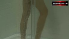 8. Christy Carlson Romano Full Nude in Shower – Mirrors 2
