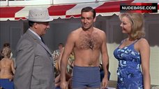 7. Margaret Nolan in Blue Swimsuit – Goldfinger