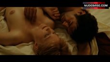 2. Alba Rohrwacher Shows Tits and Hairy Pussy – Come Undone