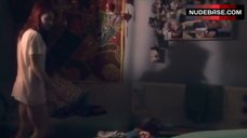 8. Kathryn Prescott Pantiless – Skins