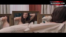 7. Kaya Scodelario In Sexy Bra in Mirror – The Truth About Emanuel