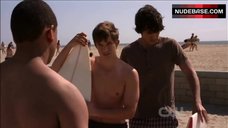 1. Gillian Zinser Bikini Scene – 90210