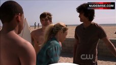 8. Gillian Zinser Bikini Scene – 90210