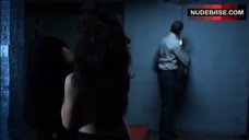 5. Leilanie Giordmaina Flashes Boobs – Locked Down