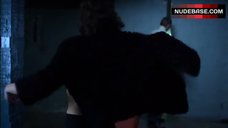 6. Leilanie Giordmaina Flashes Boobs – Locked Down