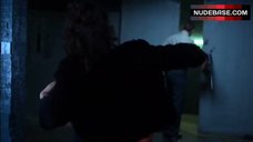 7. Leilanie Giordmaina Flashes Boobs – Locked Down