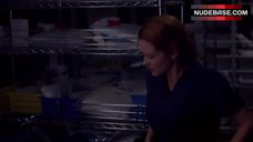 10. Sarah Drew Underwear Scene – Grey'S Anatomy